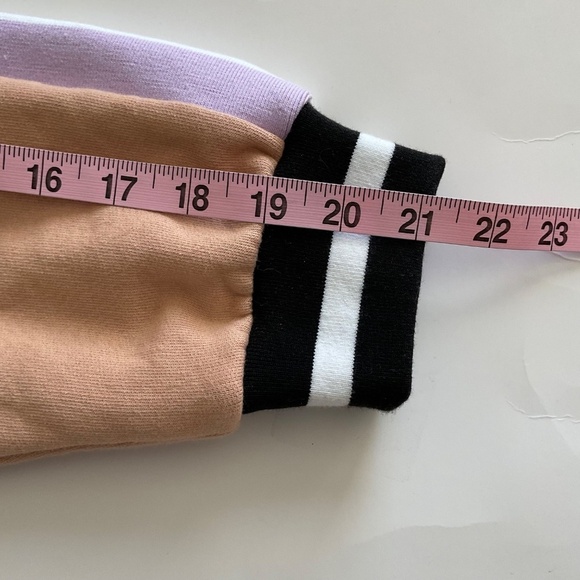 PE Nation Organic Cotton Nude Collision Hoodie Sweatshirt XS Oversized Boho Cozy - Picture 10 of 11